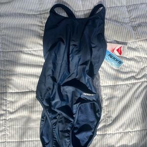 Sporti Navy Blue Swimsuit